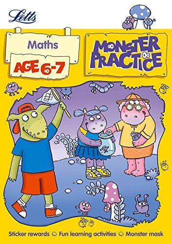 Maths Age 6-7 (Letts Monster Practice) - Picture 1 of 1