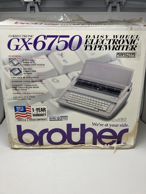 Brother GX6750 Typewriter for sale online | eBay