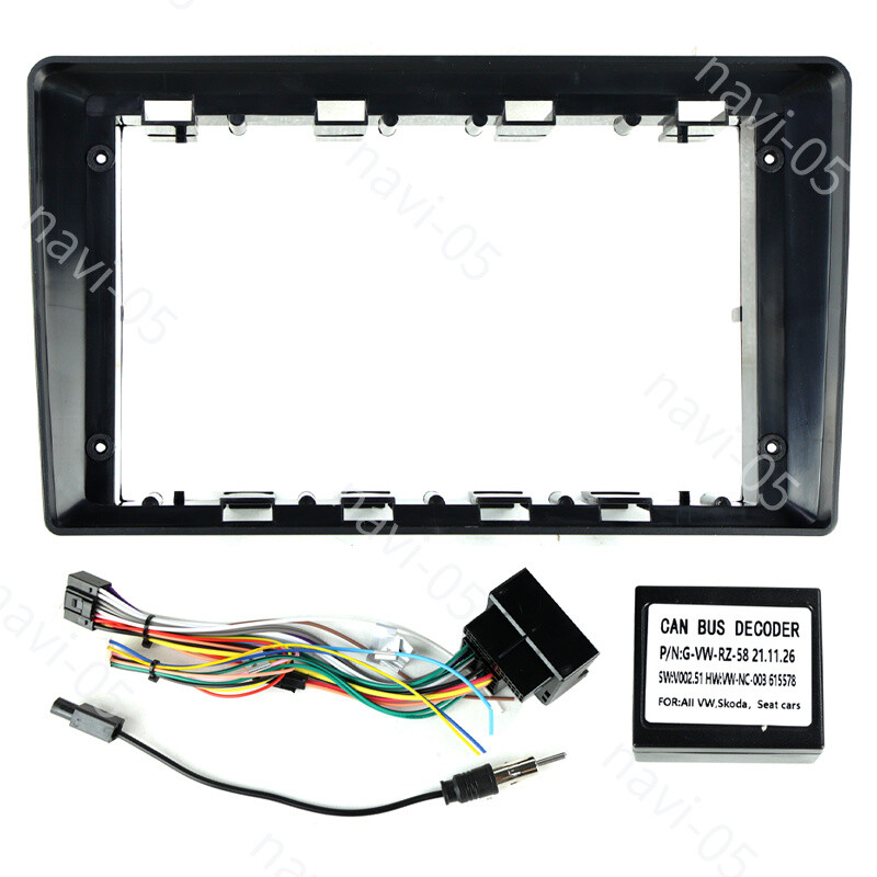Mascherina Autoradio Per Volkswagen Passat B6 B7 CC 2010-2018 - Telaio Adattatore 9" O 10.1" Per Radio Aftermarket 2 DIN