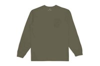 Brixton Basic Pocket Longsleeve Military Olive Gr: M Brixton Supply