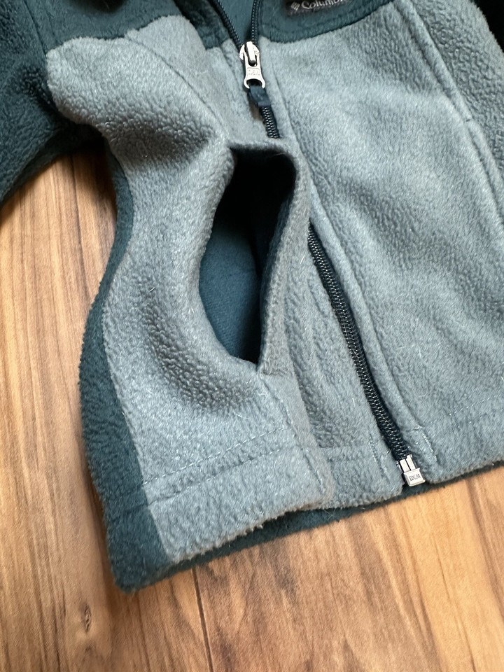 Baby Columbia Fleece Jackets Size 1218 Months Blue Full Zip eBay
