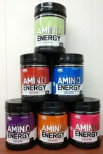 Optimum Nutrition ON Amino Energy 25 Servings BCAA EAA Amino Acids Pre-Workout