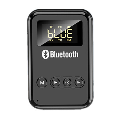 4 in 1 Car Bluetooth FM Transmitter Receiver Adapter Wireless Stereo Audio AUX