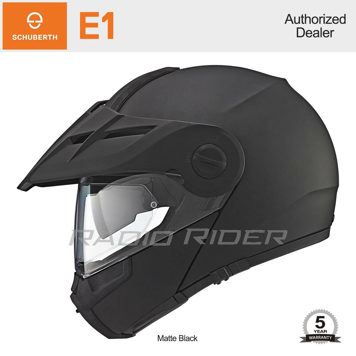 NEW Schuberth E1 Motorcycle Adventure Helmet Matte Black 3XL