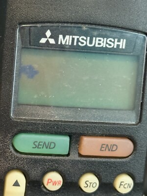 希少✨TU-KA TH491 MITSUBISHI 携帯 Cyber Giga MITSUBISHI HAND HELD CELL PHONE, NO CHARGER , No Power | eBay