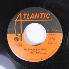 Rock 45 Phil Collins - The Man With The Horn / One More Night On Atlantic
