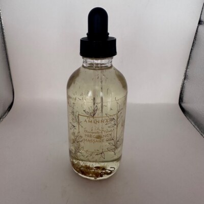 New Unused Aminnah 2020 Chamomile & Neroli Pregnancy Massage Oil