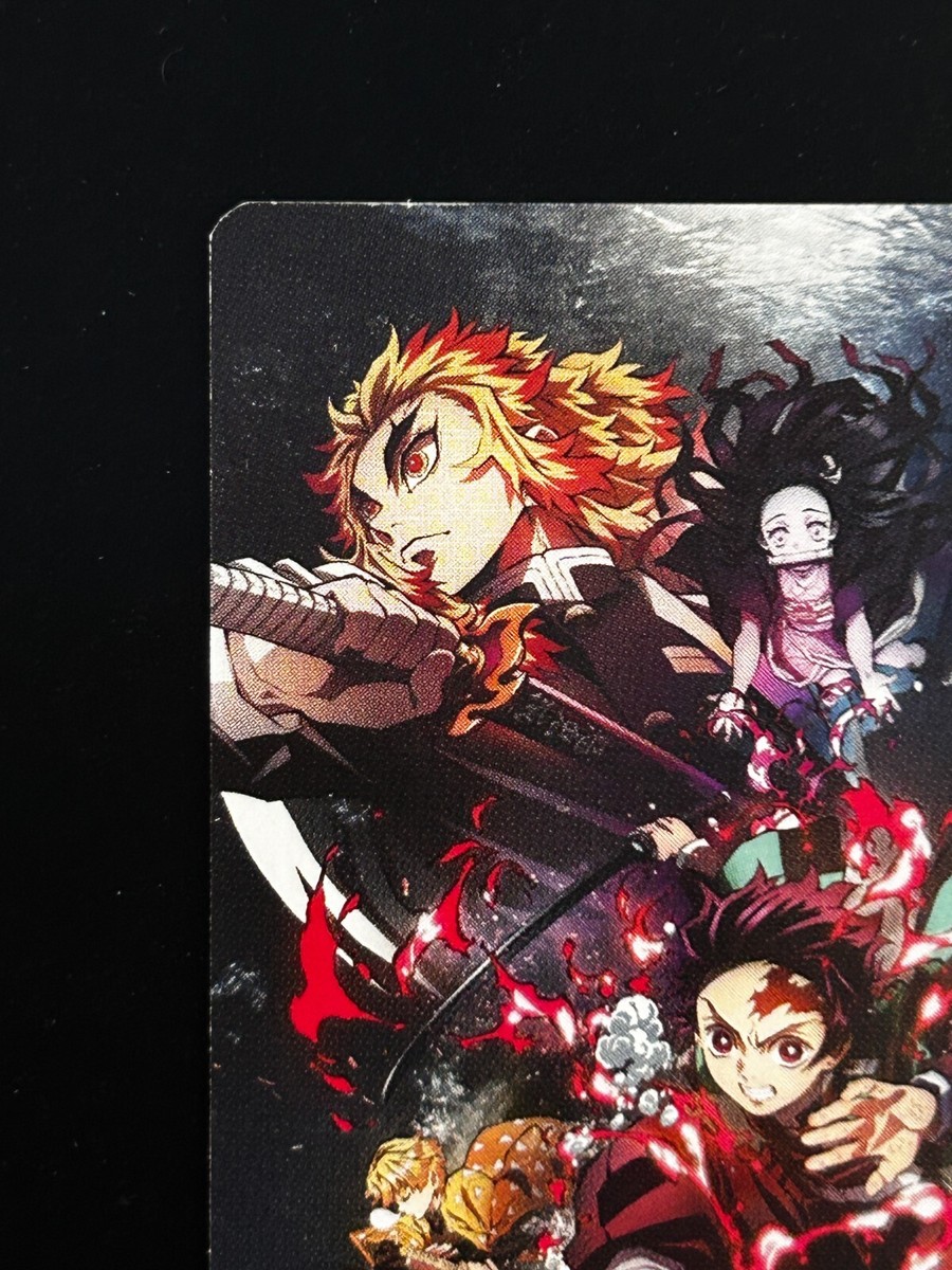 Demon Slayer The Movie Mugen Train 2020 Movie Ticket Card Stub Japan  Japanese