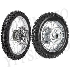 Llanta trasera delantera 80/100-12+60/100-14 para Motocross Apollo SSR 125cc 140