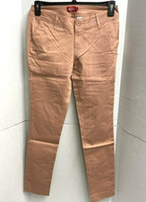Dickies Uniform Pants Junior 7 Blush Flat Front Casual Chino Trouser