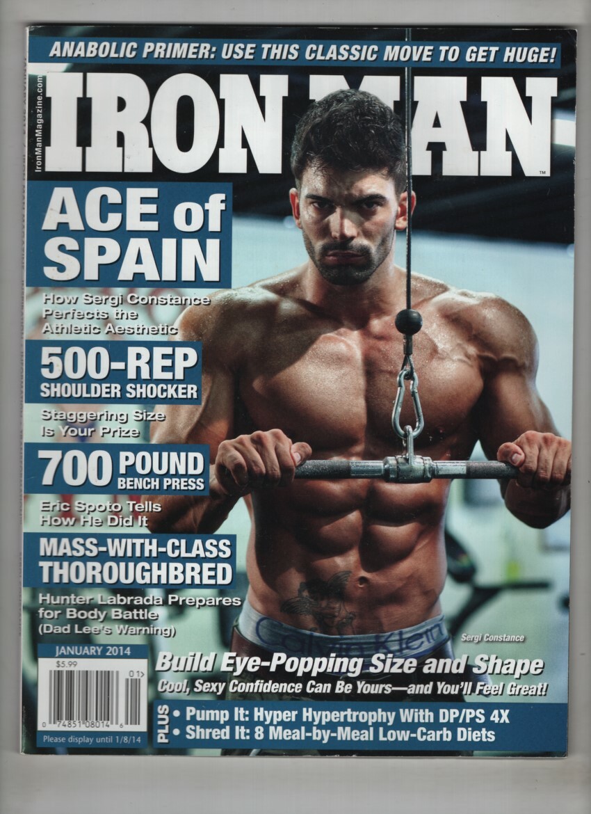 Eric spoto training (Iron Man Mag Sergi Constance Eric Spoto