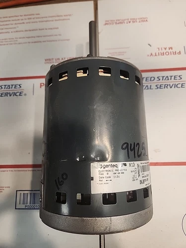 Genteq endura 5SME39SXL063A ECM Blower Motor 115V 1HP 1050RPM 607363-11 CCW