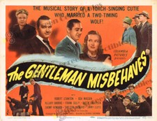 The Gentleman Misbehaves (1946) - Lobby Card (11x14) - Shemp Howard - 3 Stooges