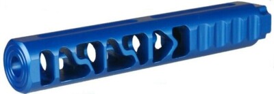 Black,Red,Tan,Gold,Silver,Blue, 6 Inch 5/8x24 TPI Thread Muzzle Brake Adapter