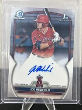 2023 Bowman Draft - Chrome Prospect Autographs #CDA-JRE Joe Redfield (Auto, RC)