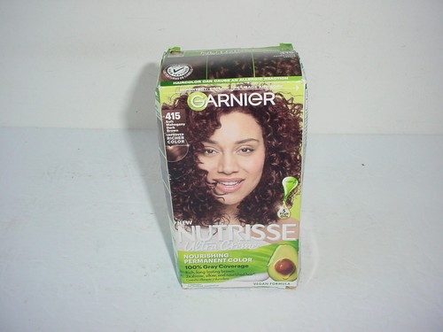 GARNIER NUTRISSE NOURISHING # 415 Soft Mahogany Dark Brown Haarfärbung 1 Set