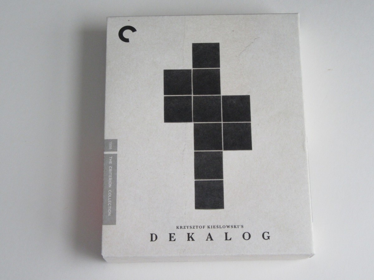 DEKALOG (Blu-ray, 2016, 4-Disc Set, Criterion) Krzysztof