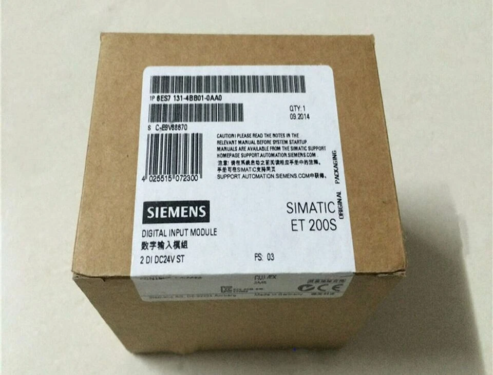 6ES7131-4BB01-0AA0 1PCS NEU SIEMENS DIGITAL INPUT PLC MOUDLE 6ES7131-4BB01-0AA0 - Bild 1 von 1
