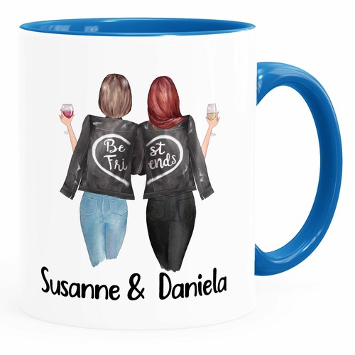 Tasse Beste Freundin personalisiert persönliche Geschenke Freundschaft Frauen - Bild 8 von 19