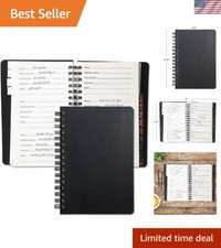 Stylish Password  PIN Keeper - Compact 4.5  x 5.75  Design for Easy Use