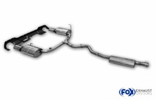 FOX Sportauspuff Komplettanlage ab Kat. Heckeinsatz matt Subaru Outback BT 2.5