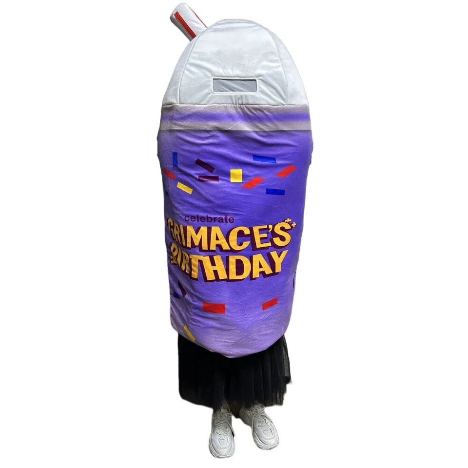 Disfraces disfraces de disfraces de disfraz de mascota monstruo púrpura mueca Foto 3 de 4