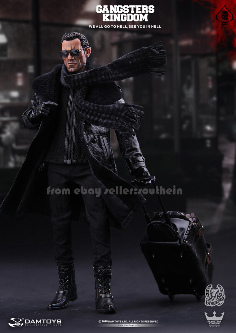 DAMTOYS GK009 1/6 Gangster Kingdom 7 of Spades Harry Action Figure