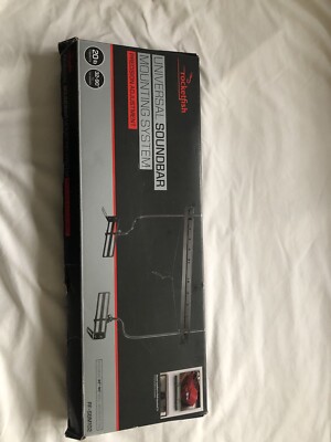 Rocketfish Universal Soundbar Speaker Mounting System Black RF