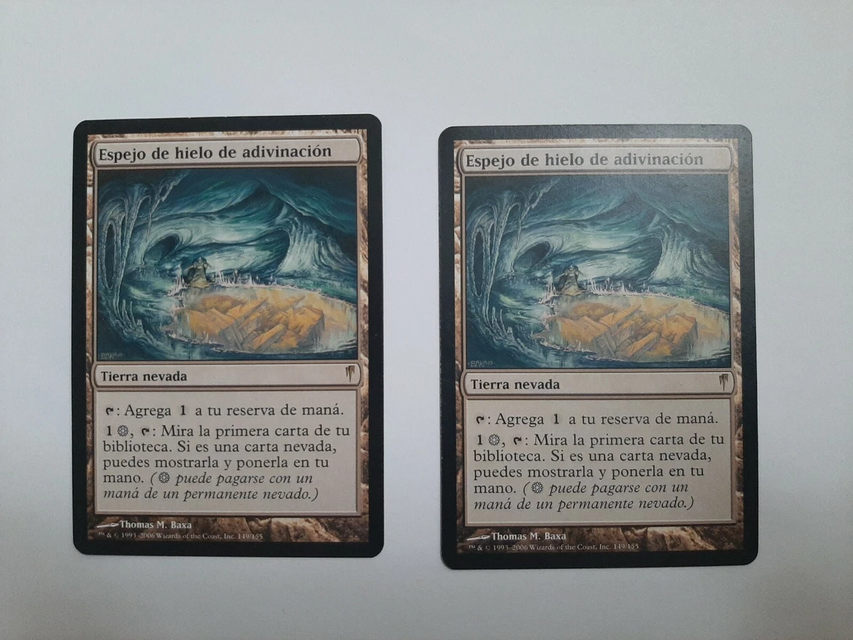 Land Magic: The Gathering Individual Trading Card Games in Spanish