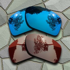 Sky Blue Bronze Brown Polarized Lenses Replacement For-Oakley Split Shot