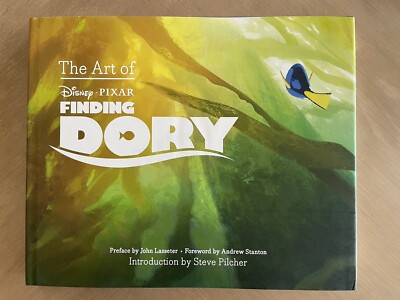 The Art of Finding Dory Intro. by Steve Pilcher (SIGNED), Preface John Lasseter 