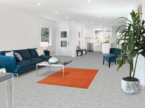 Luxuriöser Gabbeh solides Design moderner Wollteppich - brandneu 4x6 Fuß - Bild 2 von 18