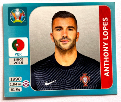 2020 UEFA EURO Italy - Turkey Panini Sticker #636 ANTHONY LOPES Portugal