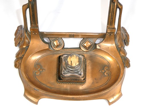Jugendstil Tintenfass ca. 1900 - Picture 4 of 12