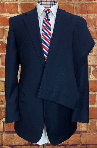 JOSEPH ABBOUD Suit, 42L, Blue Check 