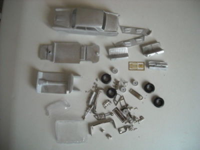 Austin A110 Mk II De Luxe Maßstab 1/43 Weißmetall Kit von K & R Replicas