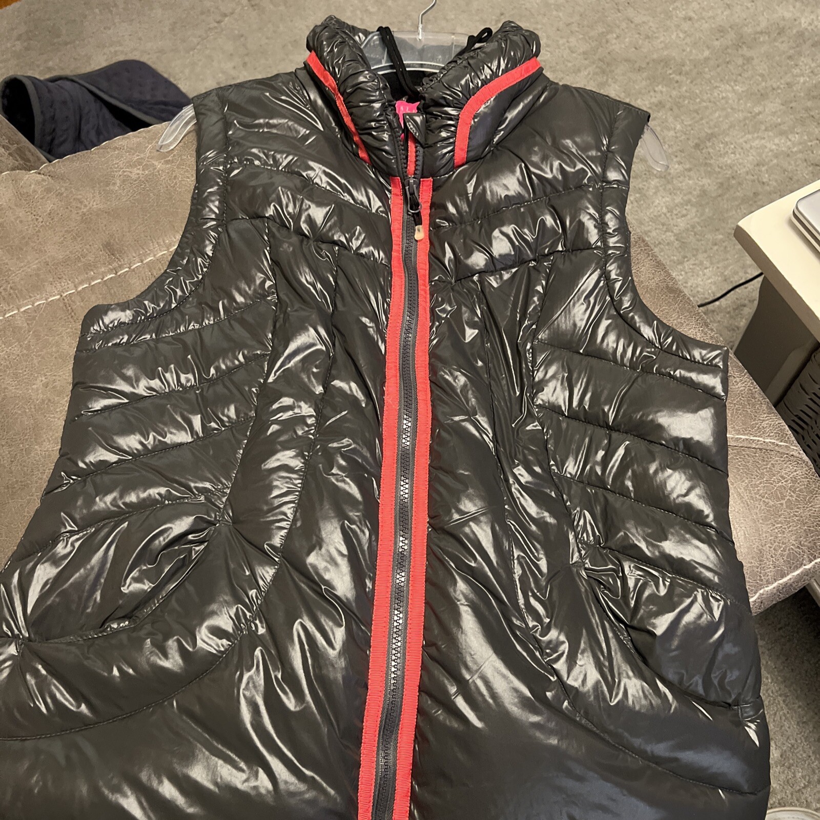 halifax traders jacket Large down vest Packable B… - image 3