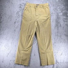 Toad Co Women's Earthworks Organic Cotton Canvas Pants Taupe Size 8 Stretch EUC