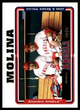 Jose Molina / Bengie Molina 2005 Topps Opening Day #101 Angels MLB READ