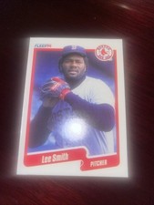 1990 Fleer #287 Lee Smith Boston Red Sox