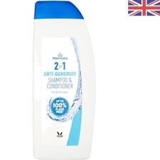 500ml Classic Unscented Anti-Dandruff Shampoo & Conditioner for All Hair Types 5.98 per litre