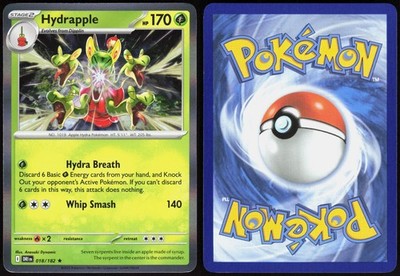 Hydrapple 018/182 Holo Destined Rivals Rare Dynamic Near Mint