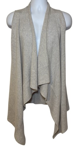 C By Bloomingdales Cashmere Open Front Cardigan Women’s S 100% 2-Ply Cashmere