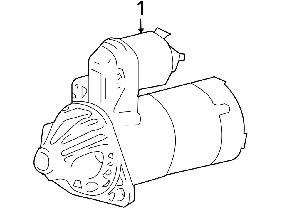 Kia Sorento 2003-2006 motor de arranque de coche solenoide OEM C5TKK Foto 4 de 4