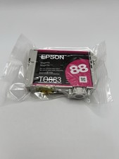 Genuine Epson 88 Magenta Ink Cartridge T0883 OEM New Sealed