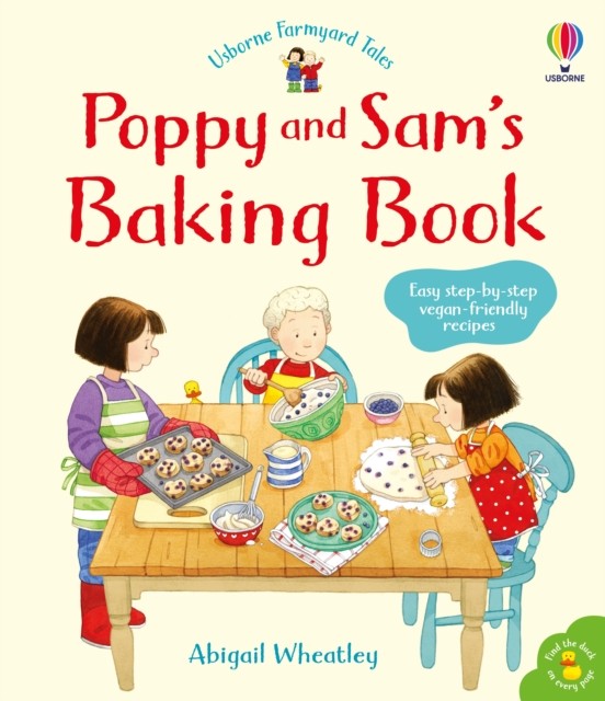 Poppy and Sam's Baking Book by Abigail Wheatley (Hardback Book)