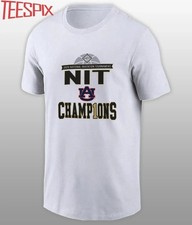 Auburn Tigers NIT Champions Mens Basketball T-Shirt Vintage Graphic Tee Gift