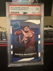 2017 Panini Donruss Patrick Mahomes #327 Rated Rookie RC PSA 9 MINT Chiefs