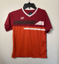 YONEX Youth Badminton Shirt Reddish rose size JP 140
