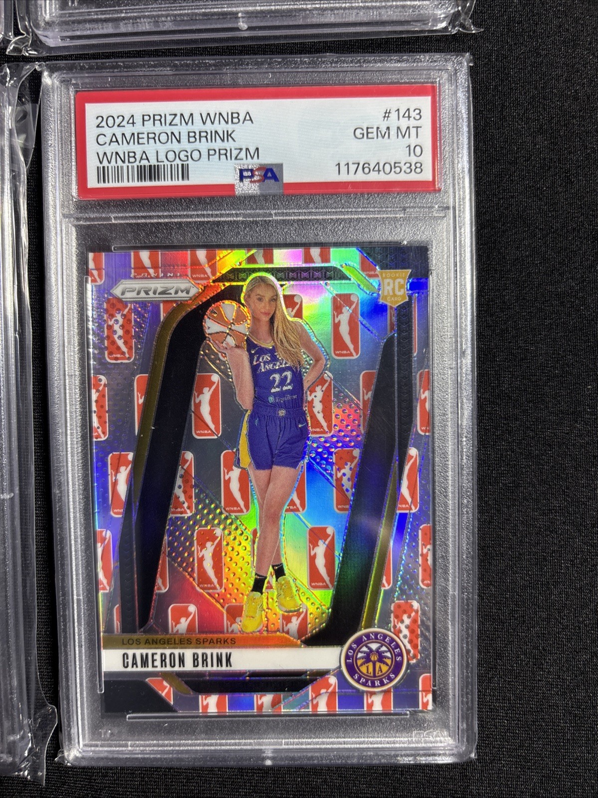 5 WNBA Logo Man PSA10 view 3